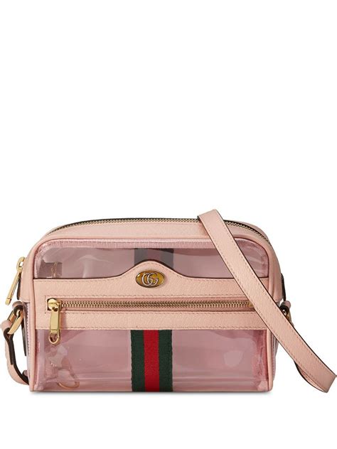 gucci ophedia belt bag|gucci ophidia transparent bag.